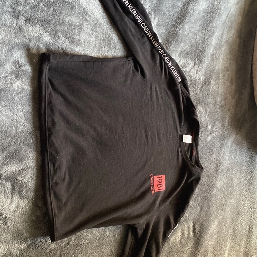 Black sleepwear soft long sleeve